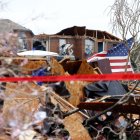 Así se observan los destrozos causados por tormentas en Texas (Estados Unidos).