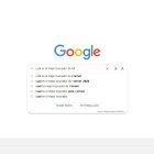 Captura de la página del buscador de Google.