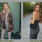 Para muchos cibernautas, el parecido entre la influencer Chiara Ferragni y la modelo garance Authié es impresionante.
