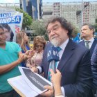 Patricio Espinosa acudió la mañana de este lunes 27 de mayo al Complejo Judicial Norte