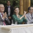 Fotografía fechada el 27 de mayo de 2024 cedida por el Ministerio de Ambiente de Ecuador