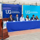 La Universidad de Guayaquil realizó un acto para anunciar la implementación del Comité de Ética e Investigación en Seres Humanos (CEISH - UG), el 20 de mayo de 2024.