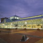 Palacio de Cristal, un antiguo mercado rescatado.