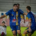 Delfín celebró la victoria ante Real Tomayapo por la Copa Sudamericana