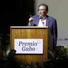 El director general de la Fundación Gabo, Jaime Abello, durante una entrega de los premios Gabo en Bogotá (Colombia), en una fotografía de archivo.