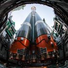 El cohete portador Soyuz-2.1a con la Progress fue lanzado a las 12.43 hora de Moscú (09.52 GMT) desde el cosmódromo ruso de Baikonur.