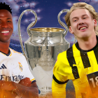 Vinícius Júnior y Julian Brandt son las figuras de Real Madrid y Borussia Dortmund.