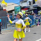 Estudiantes de 30 colegios participaron con sus bandas de paz, bastoneras,