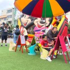 Actividades por el Día del Niño en la calle Panamá.