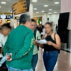 Arresto. Jose Poveda Aus fue detenido este domingo 2 de junio en el aeropuerto de Guayaquil.