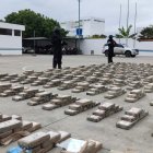 La droga fue presentada por la Policía.