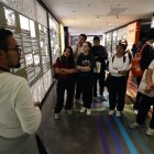 Bogotá. En la exposición se habla de aprender de los errores del pasado, sobre un conflicto armado.