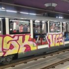 La empresa Metro de Quito confirmó la vandalización de la unidad.
