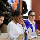 La fiscal Diana Salazar ya se encuentra en la Corte.