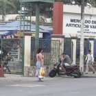 Así luce el mercado después del asesinato que se registró el lunes 3 de junio.