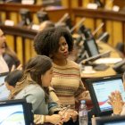 El correísmo se quedaría solo en su intención de exhortar al presidente Daniel Noboa a que respete la delegación del poder a la vicepresidenta Verónica Abad.