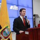 Esteban Torres en la rueda de prensa de este 6 de junio de 2024.