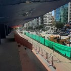 El lunes 20 de mayo empezó el derrocamiento de la tribuna de La Shyris para construir un nuevo bulevar