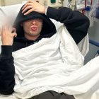 Peso Pluma fue hospitalizado por una fractura se causó durante una presentación en Nueva York.