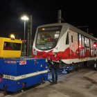 El evento de descarrilamiento de la unidad 16 se dio en noviembre de 2023 y fue trasladado a las cocheras este 10 de junio