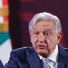 El presidente de México, Andrés Manuel López Obrador, en el Palacio Nacional de Ciudad de México.