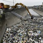 Maquinaria en el punto.