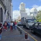 Ambato. El Centro Histórico tiene pocos edificios patrimoniales. Son contados los edificios de este tipo que le quedan.
