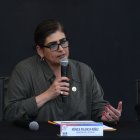 Mónica Palencia dijo que no pudo acudir a la Comisión por sus funciones en el Bloque de Seguridad en Manabí.