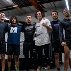 Atletas ecuatorianos de jiu jitsu apoyan en su preparación al manabita.