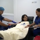 Acto. Más familias se unen a la donación voluntaria de sangre