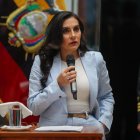 Foto de archivo de la vicepresidenta de Ecuador, Verónica Abad.