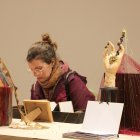 Arte. La muestra se exhibe en la galería Arte Actual de la Flacso.