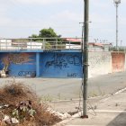Suburbio. El parque del skate está en completo abandono. El espacio se ha convertido en un foco de inseguridad.