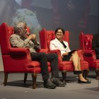 Conversatorio. En abril, el documental fue expuesto en la Universidad San Francisco de Quito, donde también el público pudo disertar con los realizadores del audiovisual.