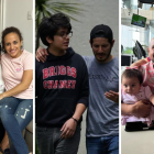 Las historias de Mauro (izq.), Pablo (c) y Dimas: padres por convicción, más allá de la sangre.