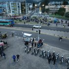 Cientos de libadores fueron retirados en el sector de la Universidad Central.