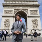 El primer ministro de Francia, Gabriel Attal, realizó el anuncio de las medidas sociales.