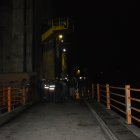 La represa Agoyán en Baños de Agua Santa está en mantenimiento.