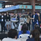 Las siete nuevas autoridades fueron presentadas durante el enlace Frecuencia Quiteña