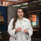 Viviana Zambrano, presidenta de la Comisión Ocasional que investiga el asesinato de Fernando Villavicencio.