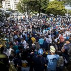 Caracas. Un acto de campaña del candidato Edmundo González Urrutia.