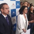La primera vicepresidenta de la Asamblea Nacional dijo que es falso que se intentó inhabilitar a Noboa.