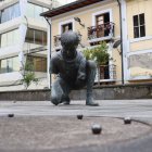 San Blas. En 2023, a los monumentos de los niños les cortaron las manos.