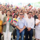 El presidente Daniel Noboa en una actividad pública