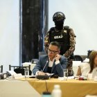 Wilman Terán en la comisión de Fizcalización de la Asamblea Nacional.