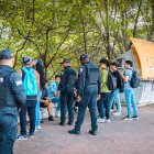 Al lugar acudieron policías metropolitanos.