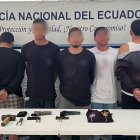 Dos vehículos abandonados por los sujetos presentaban alteraciones en sus sistemas alfanuméricos.
