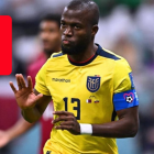Enner Valencia salió del partido con una roja.