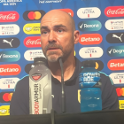 Félix Sánchez Bas DT de la selección de Ecuador.