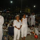 Decenas de feligreses se reunieron en Salinas para participar del Baño de San Juan.